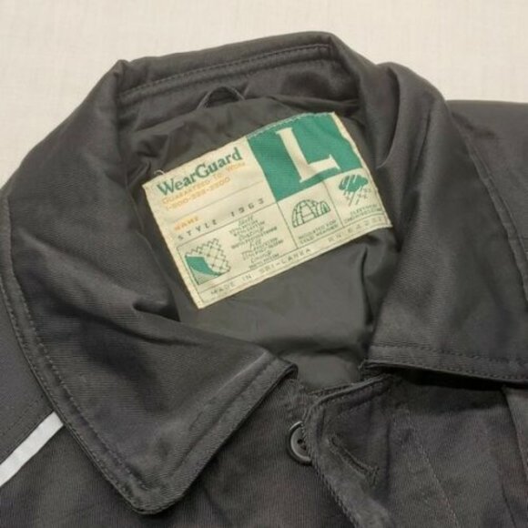 Men's Snow Jacket WearGuard Fully Insulated Waterproof Work Wear Winter Coat L - Picture 3 of 8